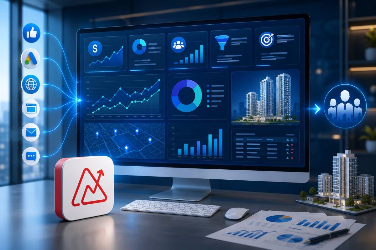 Dashboard Bất động sản trên Zoho Analytics ; Real Estate Dashboard on Zoho Analytics
