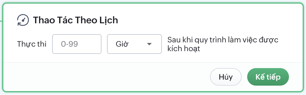 Zoho Bigin Workflow Automation