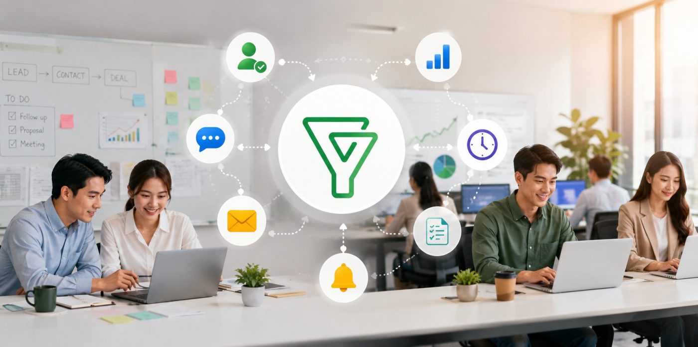 Zoho Bigin Workflow Automation