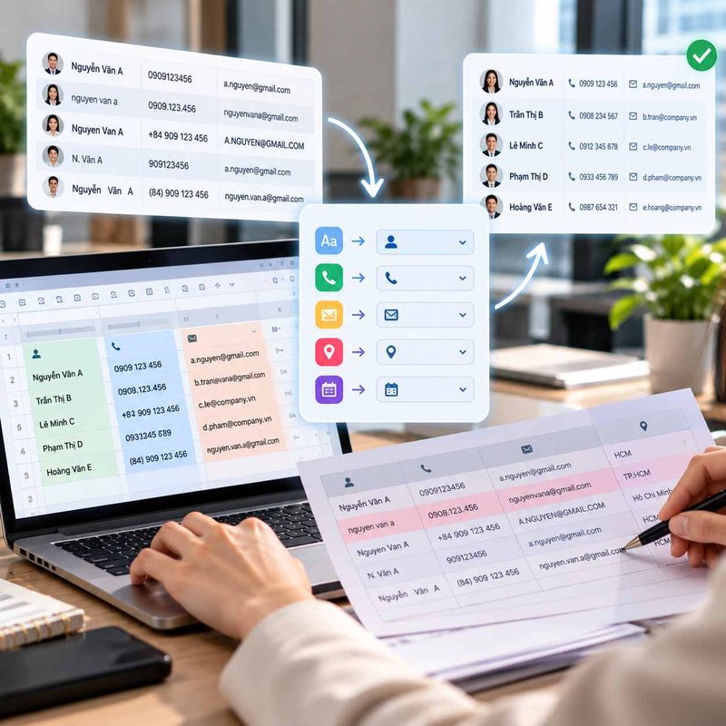 Cleaning and Standardizing Customer Data