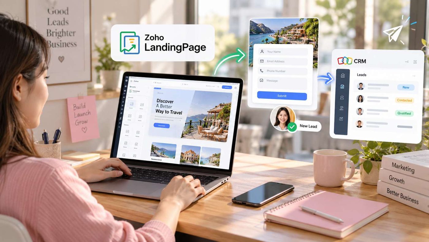 Zoho LandingPage